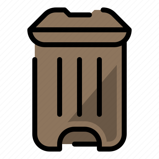 Trash, bin, step bin, step trash can icon - Download on Iconfinder