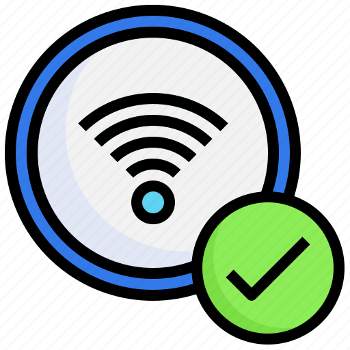 Free, wifi, connection, hotel, service, signal, signaling icon - Download on Iconfinder