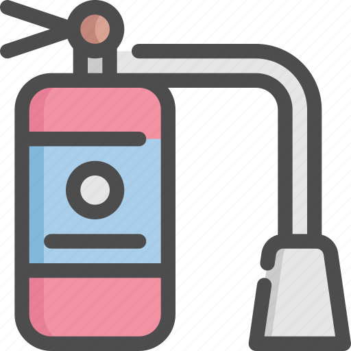 Accident, burn, extinguisher, fire, hotel, service, travel icon - Download on Iconfinder
