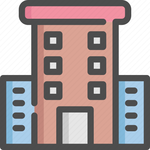 Building, construction, estate, hotel, house, service, travel icon - Download on Iconfinder