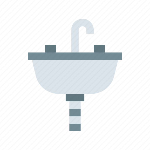 Sink, faucet, bathroom, water, wash, bath, tap icon - Download on Iconfinder
