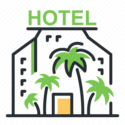 Hotel, inn, tourism, vacation icon - Download on Iconfinder