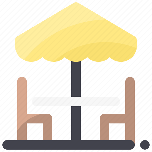 Outdoor, patio, summer, terrace, umbrella icon - Download on Iconfinder