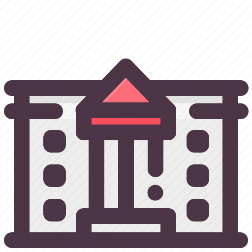 Apartment, building, estate, house, real, villa icon - Download on Iconfinder