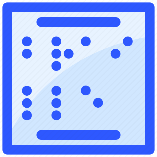 Blind, braile, disability, hints, people icon - Download on Iconfinder
