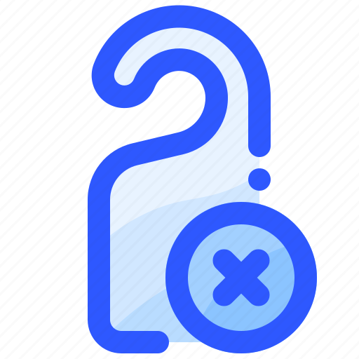 Cancelation, disable, hotel, room icon - Download on Iconfinder