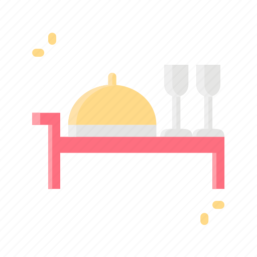 Beverage, drink, eat, food, hotel, meal, service icon - Download on Iconfinder