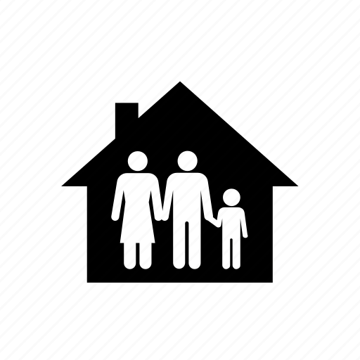 Family, house, household, owners, tenants, guests, home icon - Download on Iconfinder