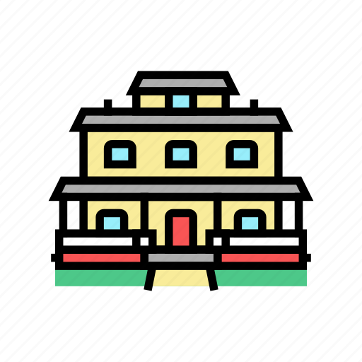Craftsman, house, architectural, exterior, cape, cod icon - Download on Iconfinder