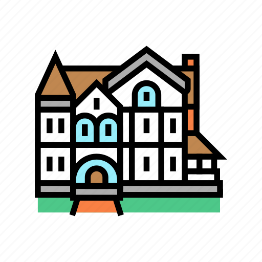 Victorian, house, architectural, exterior, cape, cod icon - Download on Iconfinder