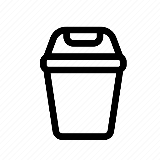 Bin, container, dustbin, garbage, recycle, trash, waste icon - Download on Iconfinder