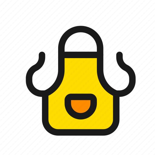 Apron, cleaning, cooking, garment, protection, cleaner, outfit icon - Download on Iconfinder