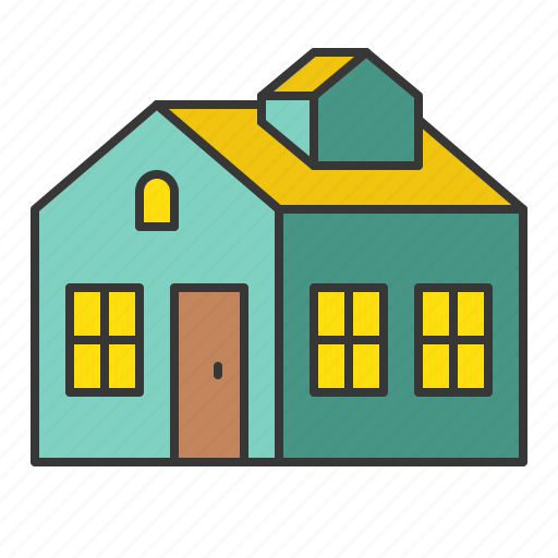 Building, construction, estate, home, house, real estate icon - Download on Iconfinder