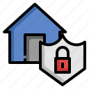 home, protection, safety, shield, locked, encryption
