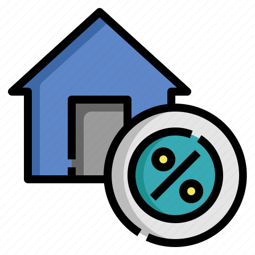 Interest, rate, loan, mortgage, percentage, money icon - Download on Iconfinder