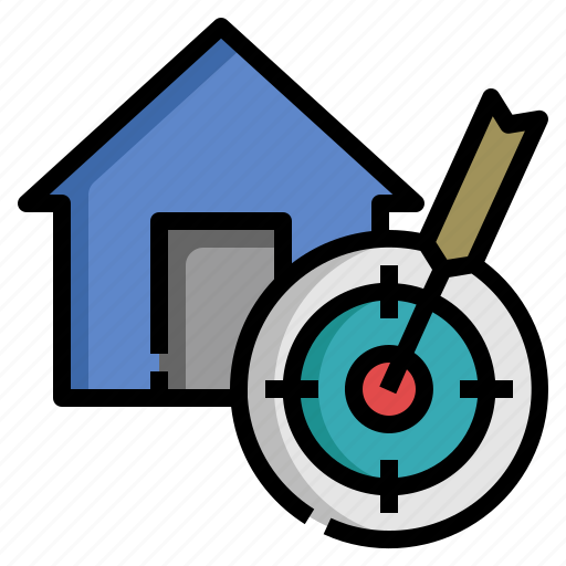 Reserve, book, target, mortgage, asset icon - Download on Iconfinder