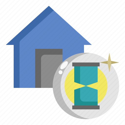 Duration, waiting, house, mortgage, time, period icon - Download on Iconfinder