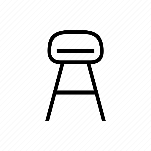 Bar, chair, home, stool, tall icon - Download on Iconfinder