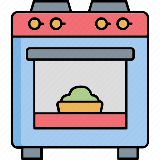 Cooking range, cooking stove, electric oven, gas cooker, kitchen utensil icon - Download on Iconfinder
