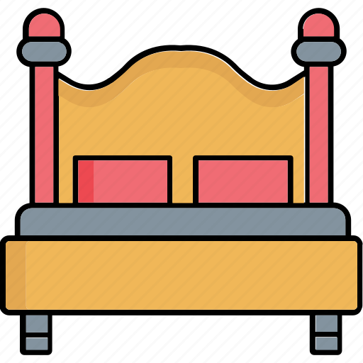 Bed, bedware, furniture, room furniture, sleeping bed icon - Download on Iconfinder