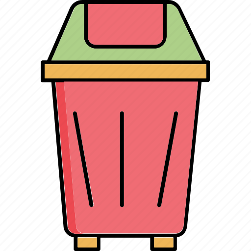 Bin, dustbin, kitchen dustbin, trash bin, waste bin icon - Download on Iconfinder