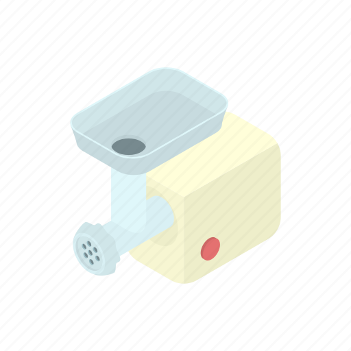 Appliance, cartoon, electric, grinder, machine, meat, tool icon - Download on Iconfinder