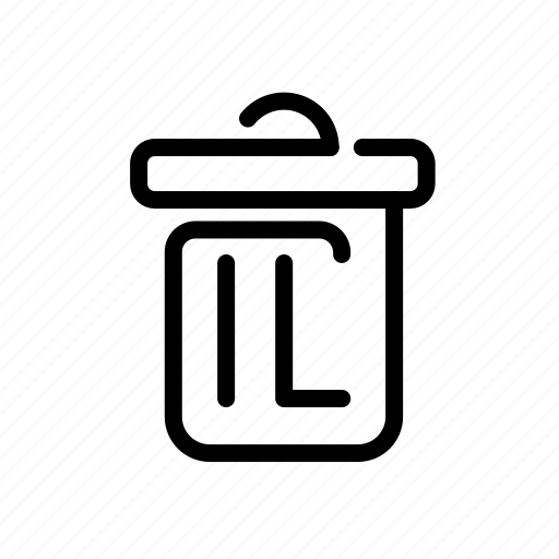 Bin, can, garbage, household, trash icon - Download on Iconfinder