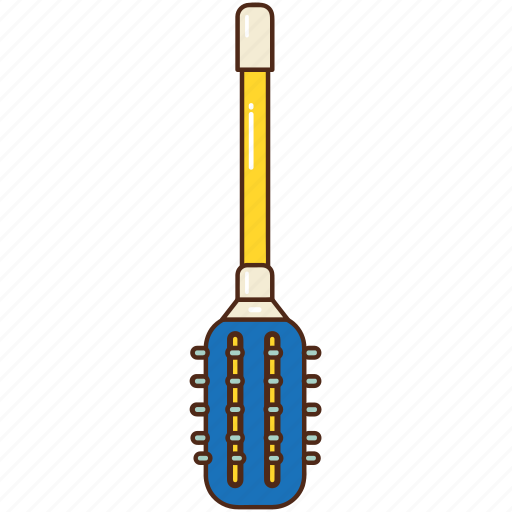 Toilet brush, hygiene, scrubbing, chore, cleaning, cleaner, toilet icon - Download on Iconfinder