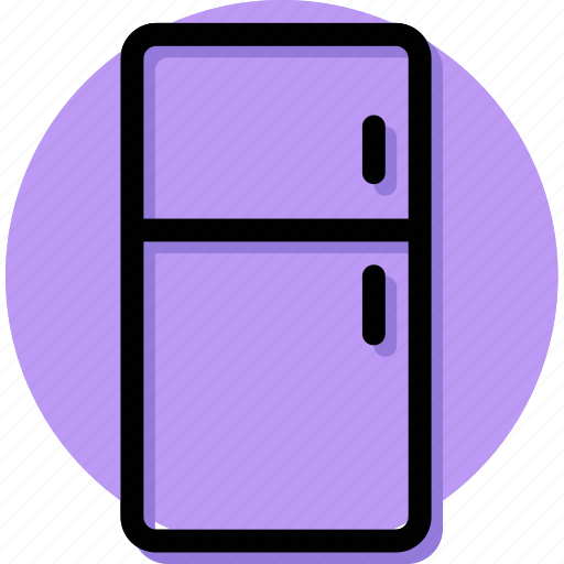 Appliance, furniture, home, house, household, interiror, fridge icon - Download on Iconfinder