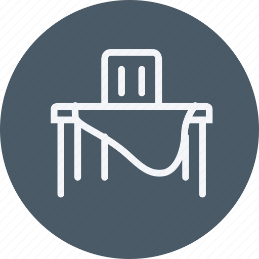 Dinner, furniture, home, house, household, table, chair icon - Download on Iconfinder