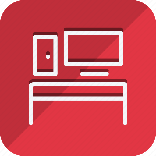 Appliances, furniture, house, household, room, computer, monitor icon - Download on Iconfinder