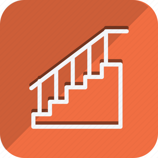 Appliances, furniture, house, household, interior, room, staircase icon - Download on Iconfinder
