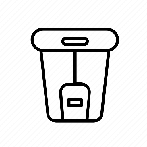 Clean, furniture, household, trash can icon - Download on Iconfinder