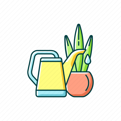 Watering plants, houseplant, plant, flower icon - Download on Iconfinder