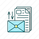 mail management, letter, correspondence, mailman 