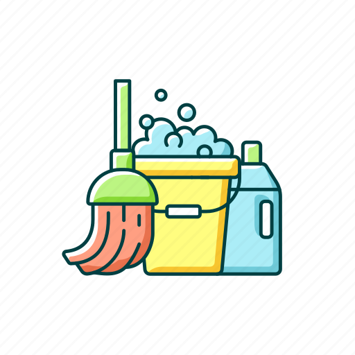 Mop, cleaning, housework, cleaning service icon - Download on Iconfinder