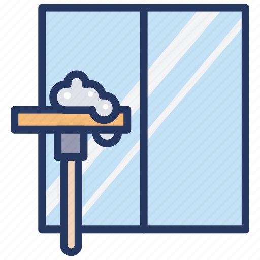 Cleaning, window, glass, mirror, polish, washing icon - Download on Iconfinder
