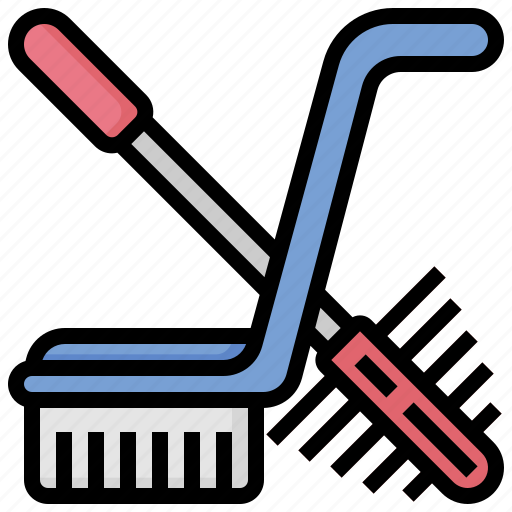 Toilet, wash, cleaner, miscellaneous, brush, broom icon - Download on Iconfinder