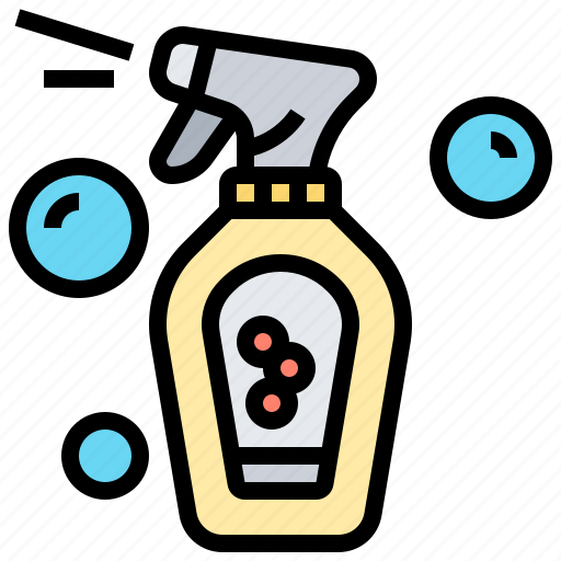 Cleaning, detergent, equipment, hygiene, spray icon - Download on Iconfinder