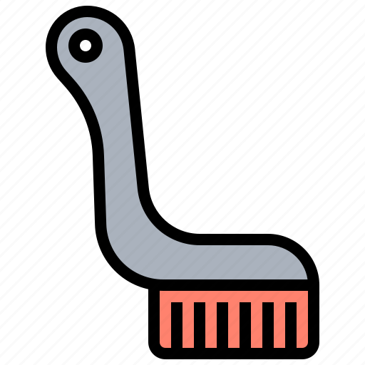 Bathroom, brush, clean, supplies, toilet icon - Download on Iconfinder