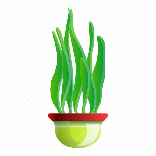 Pot, long, leaf, floral, plant, flower icon - Download on Iconfinder