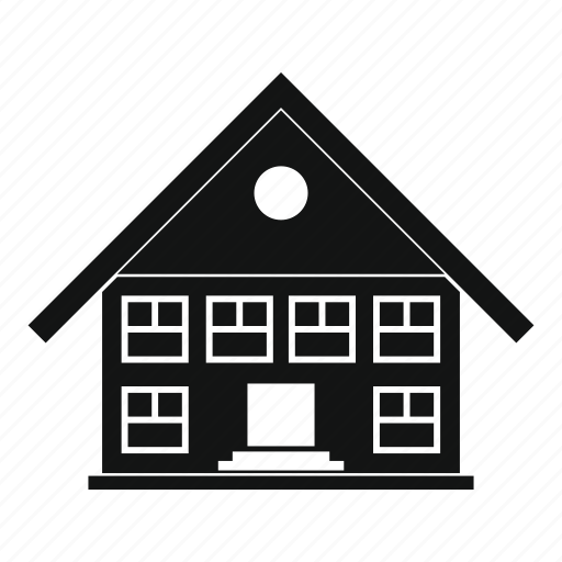 Architecture, estate, home, house, porch, real, residential icon - Download on Iconfinder
