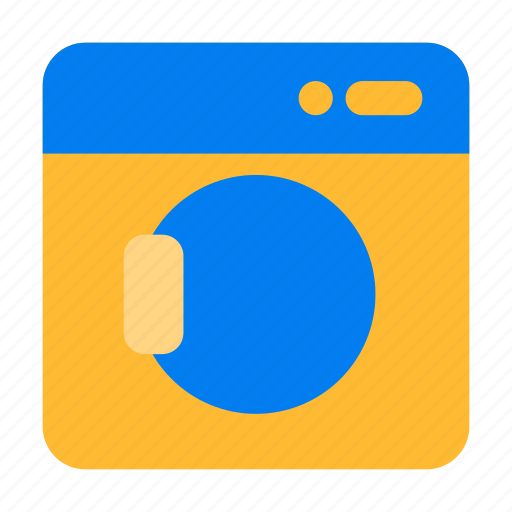 Washing, machine, houseware, laundrywash icon - Download on Iconfinder