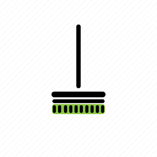 Broom, brush, cleaning, mop, paint icon - Download on Iconfinder