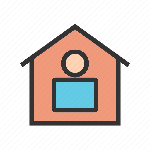 Door, garden, home, house, modern, residence, resident icon - Download on Iconfinder