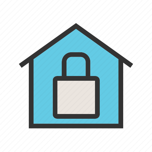 Camera, cctv, home, house, lock, property, security icon - Download on Iconfinder
