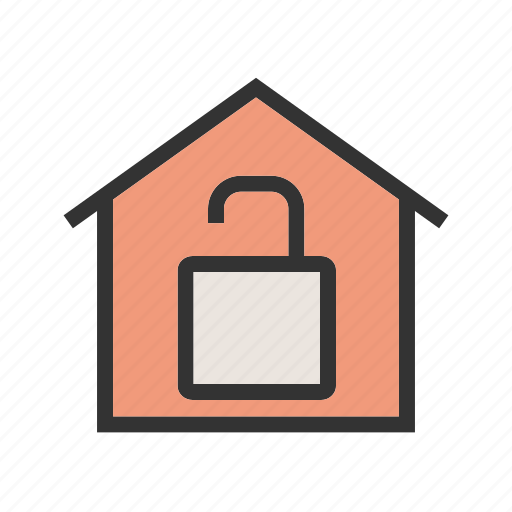 Door, handle, home, house, keys, open, security icon - Download on Iconfinder