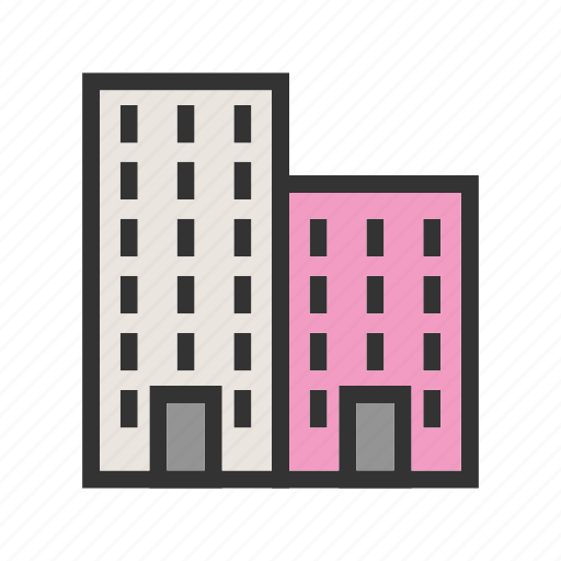 Business, hotel, lobby, plaza, residential, retail, urban icon - Download on Iconfinder