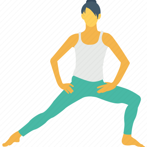 Exercise stretching, gym, leg stretch, warm up, yoga icon - Download on Iconfinder