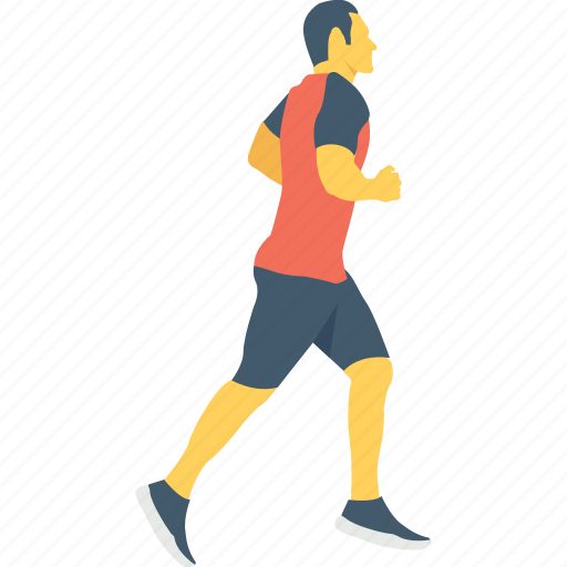 Man, racer, runner, sportsman, walking icon - Download on Iconfinder